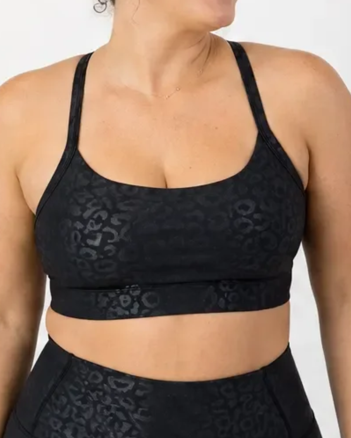 Midnight Leopard bra