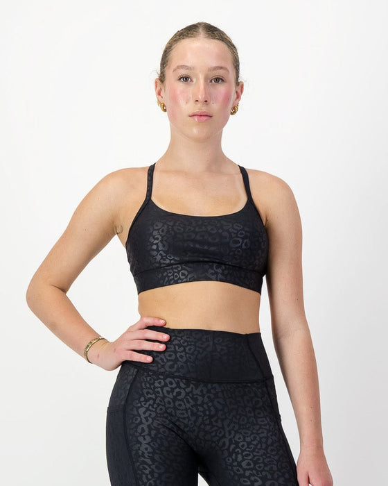 Midnight Leopard bra